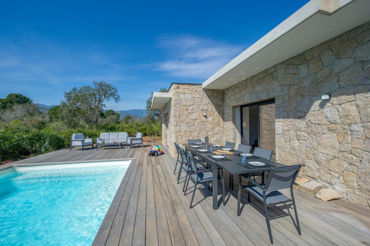Villa Calme Luxueuse Et Proche Plage Saint-Cyprien Lecci Exterior foto